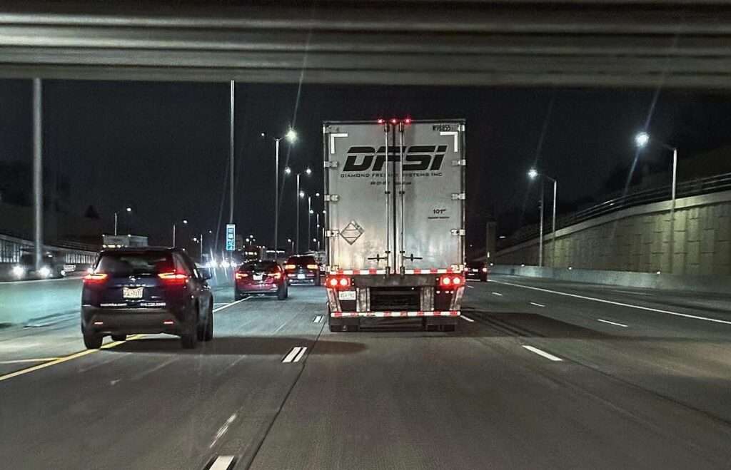 Logistics Trends 2025 Diamond Coordinators Truck on Highway